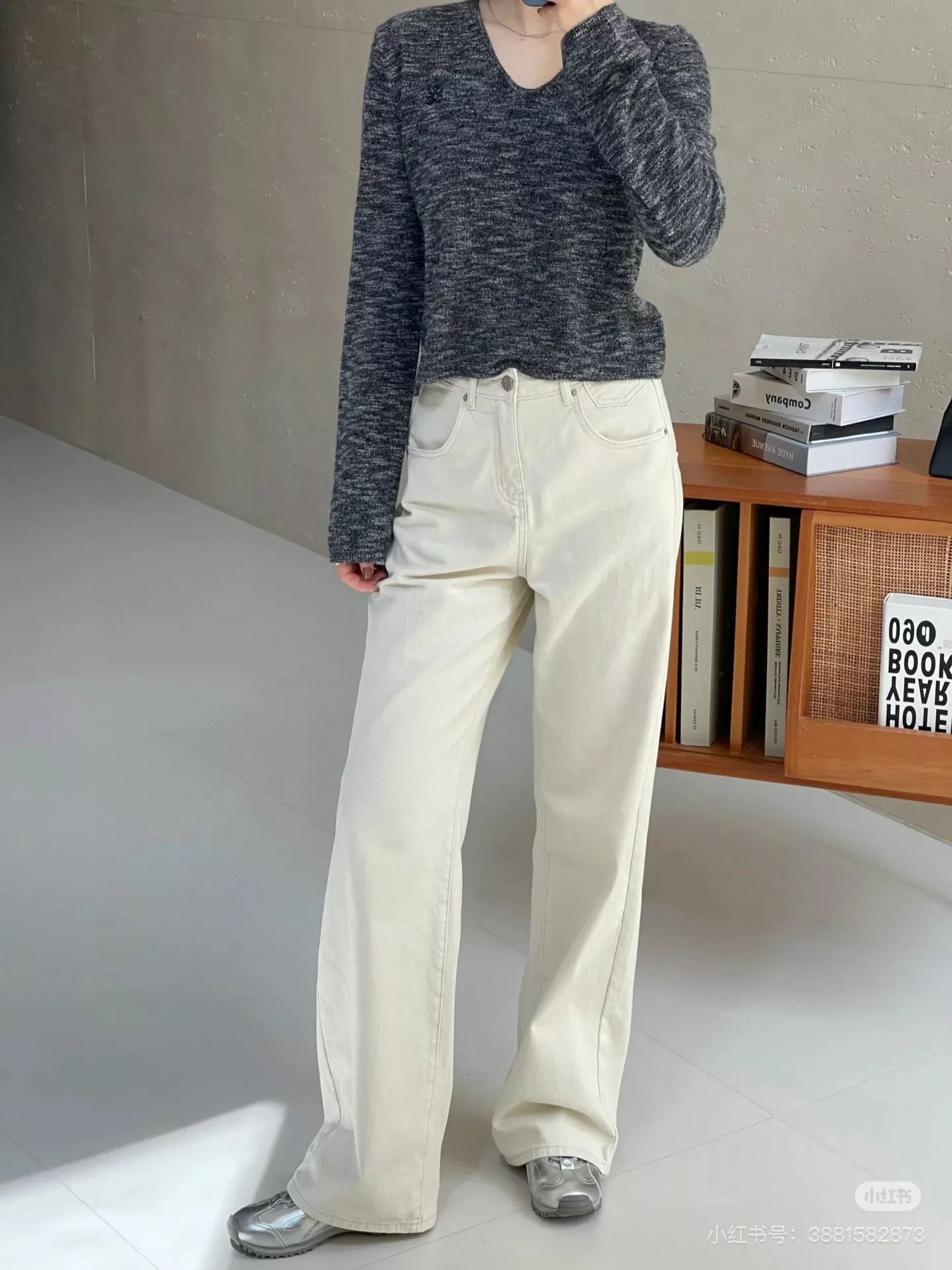 더로우 일자핏 레귤러 데님 팬츠 상세 이미지 40