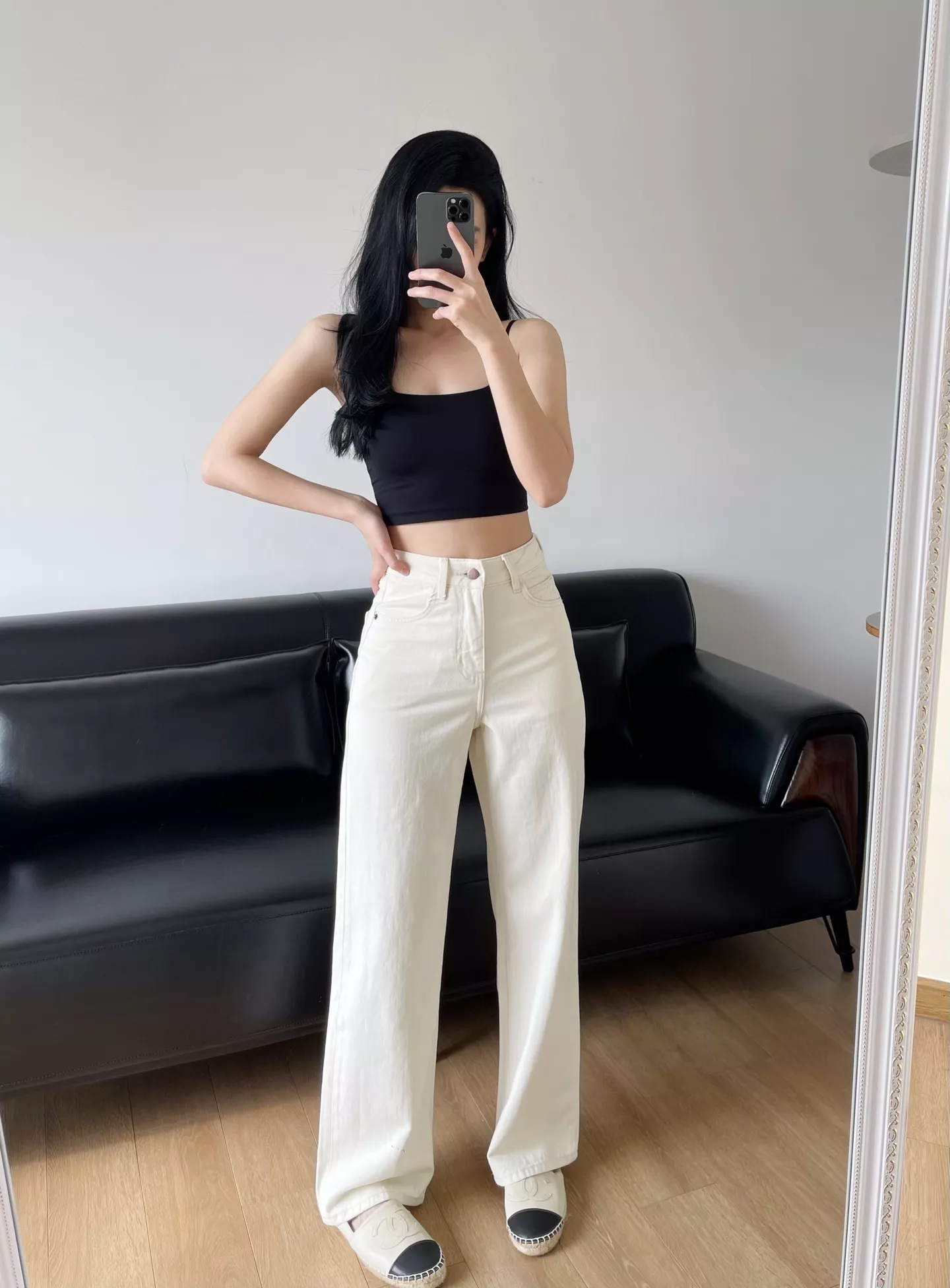 더로우 일자핏 레귤러 데님 팬츠 상세 이미지 34