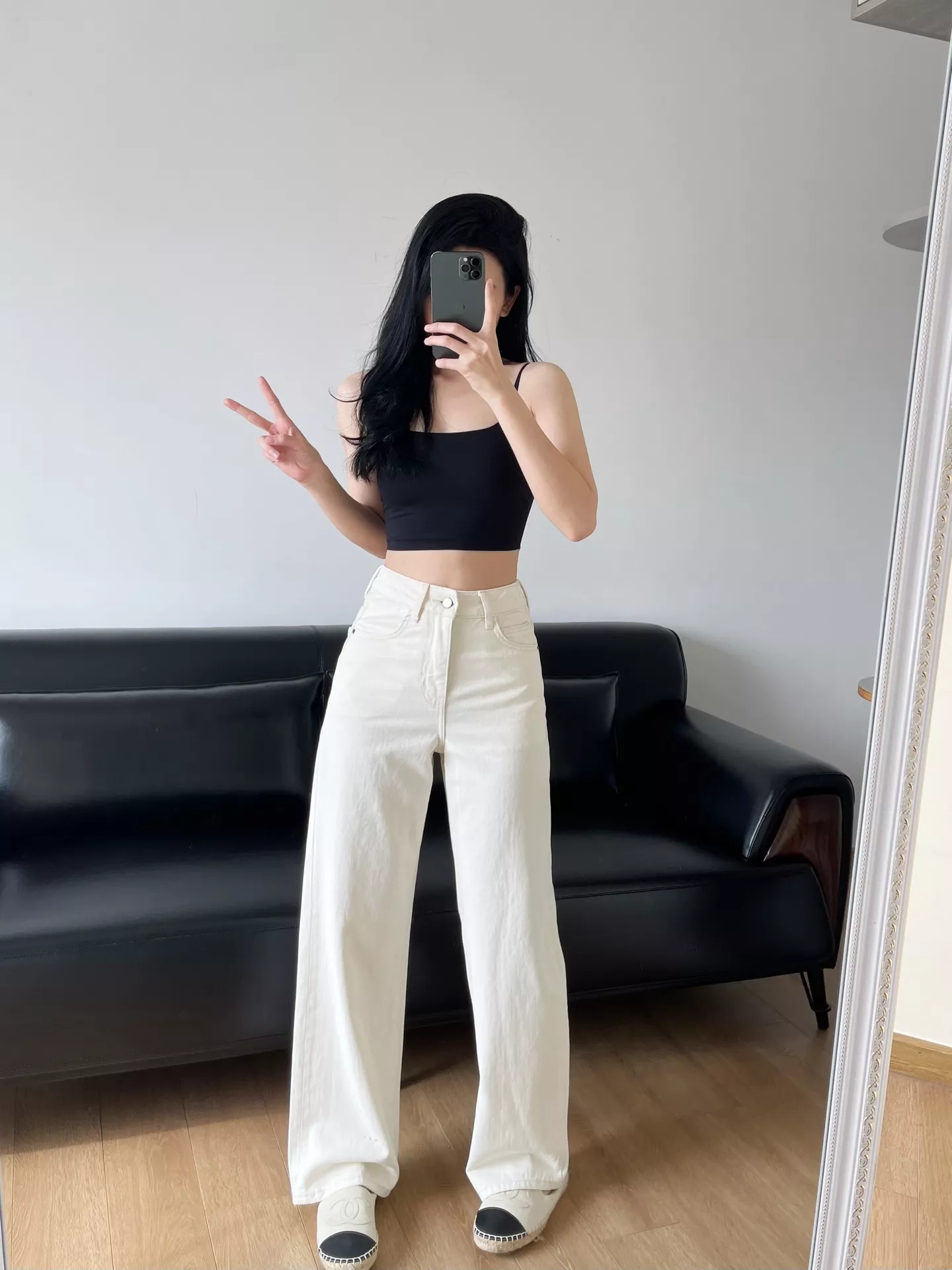 더로우 일자핏 레귤러 데님 팬츠 상세 이미지 31