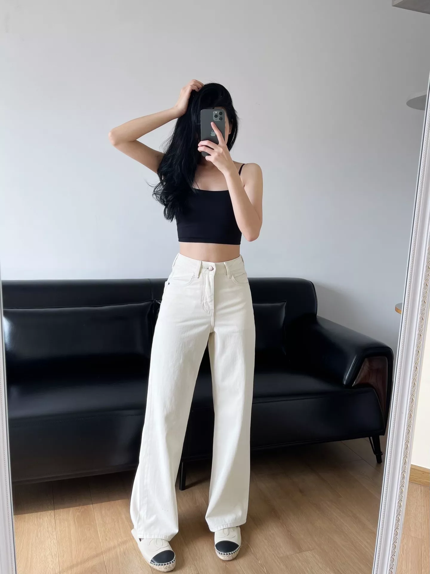 더로우 일자핏 레귤러 데님 팬츠 상세 이미지 36
