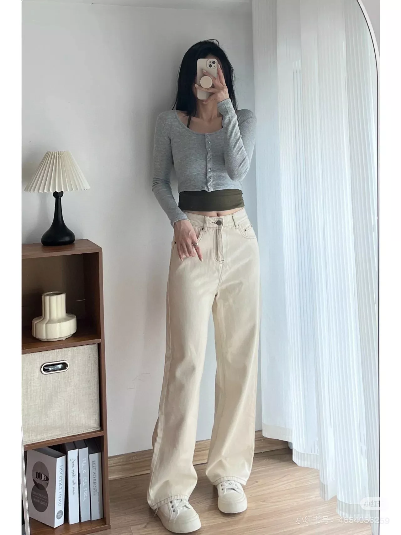 더로우 일자핏 레귤러 데님 팬츠 상세 이미지 44