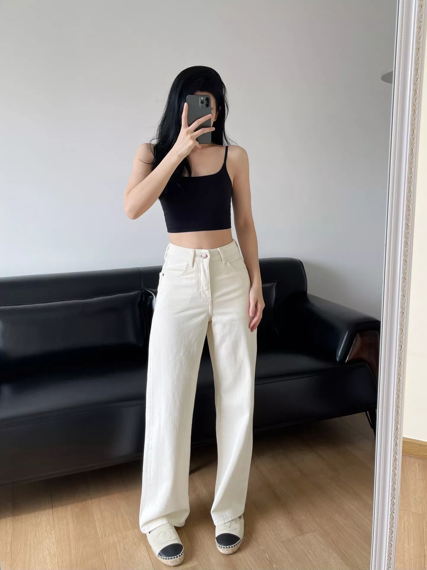 더로우 일자핏 레귤러 데님 팬츠 상세 이미지 32
