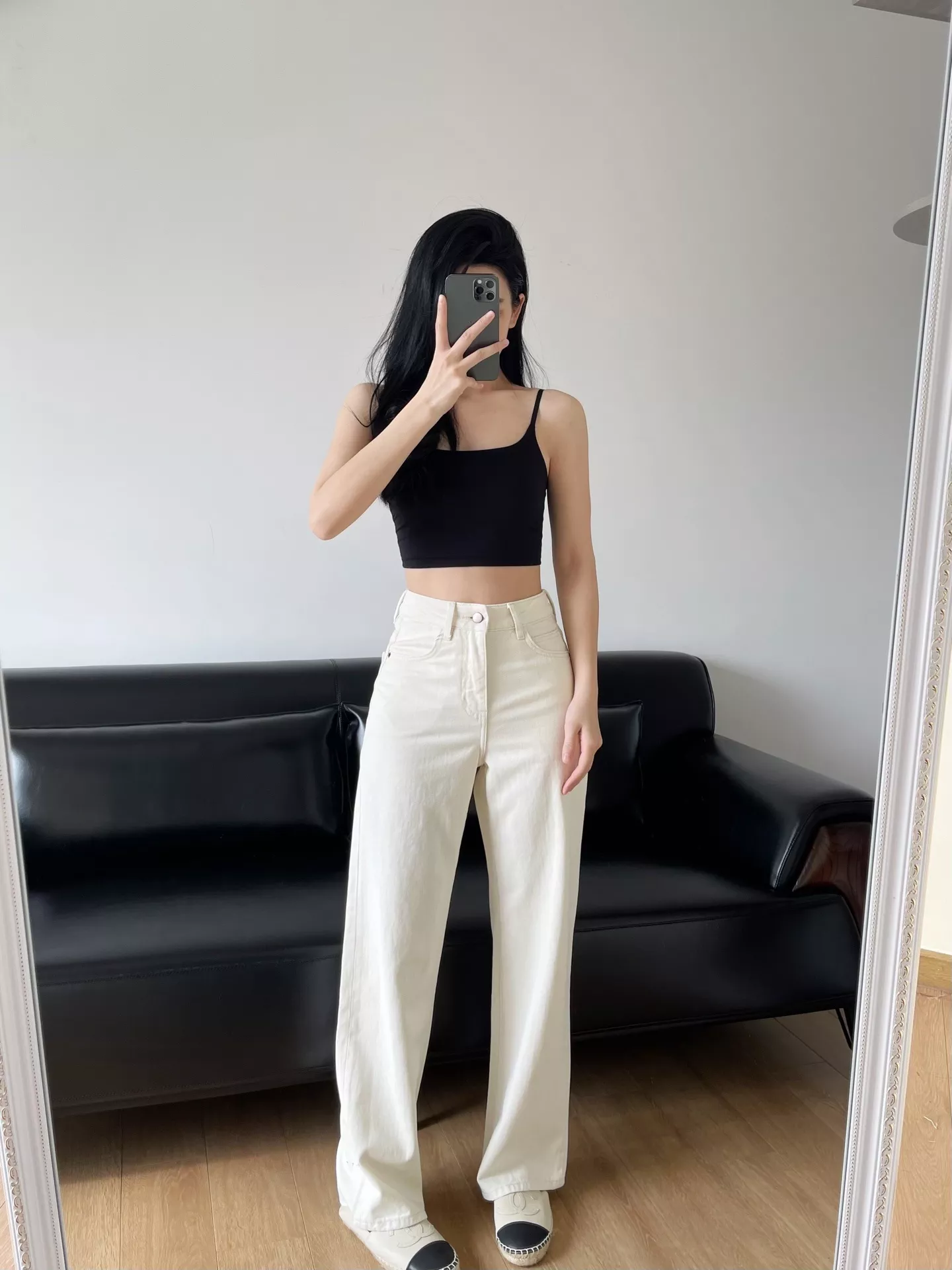 더로우 일자핏 레귤러 데님 팬츠 상세 이미지 28
