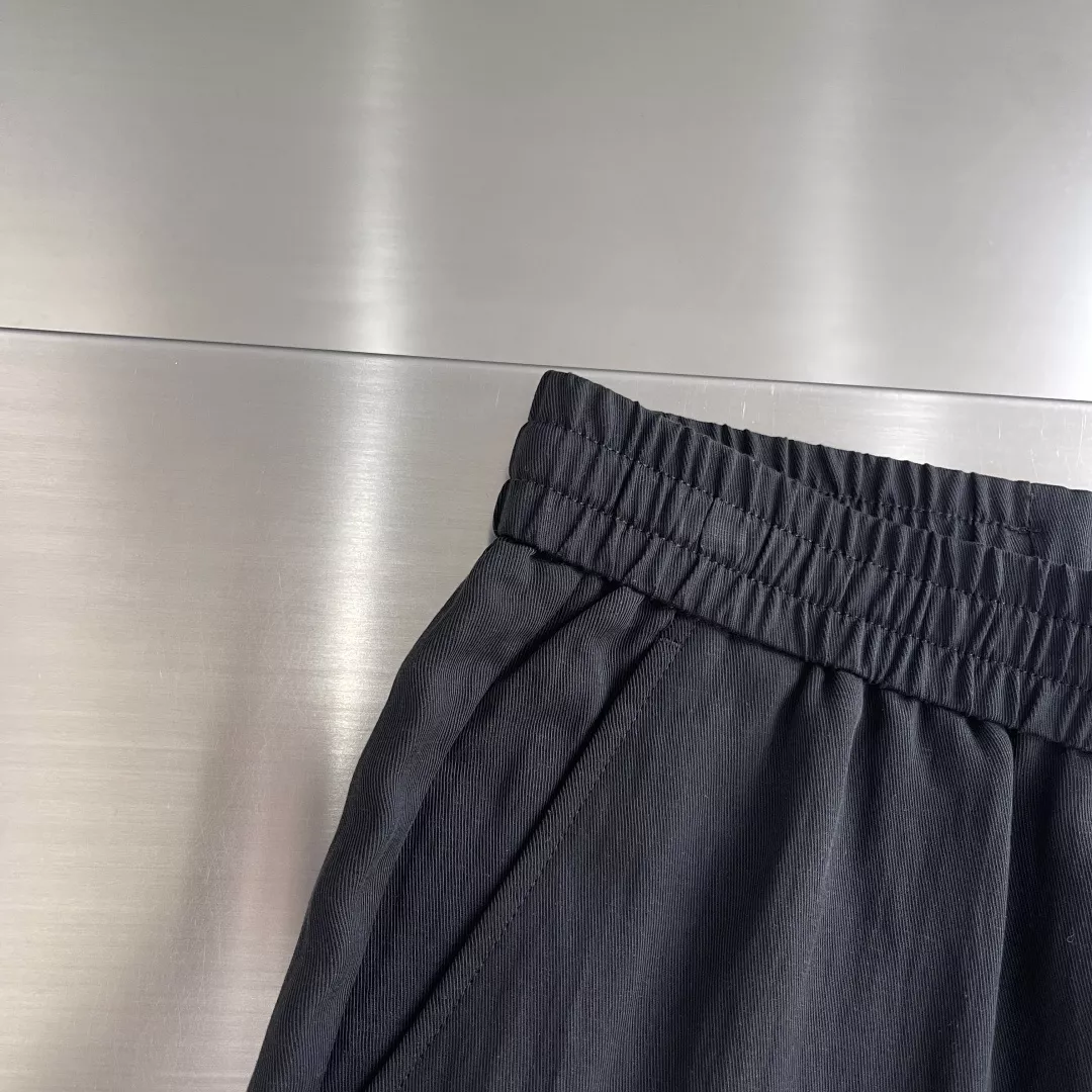 로로피아나 자수 로고 밴딩 드로스트링 팬츠 상세 이미지 5