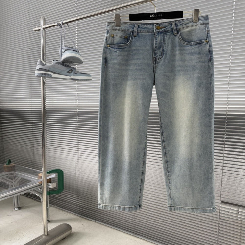 돌체앤가바나 자수 로고 워싱 데님 팬츠
