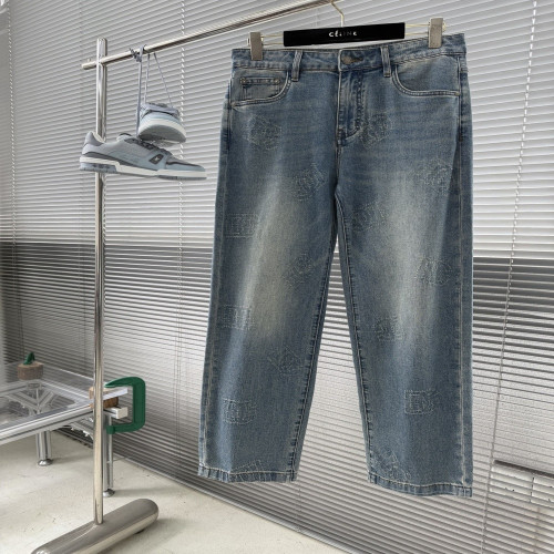 돌체앤가바나 압축 로고 워싱 데님 팬츠