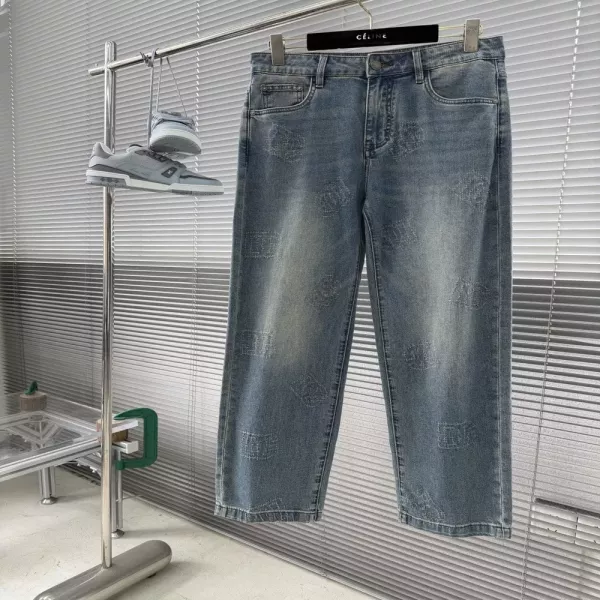 돌체앤가바나 압축 로고 워싱 데님 팬츠