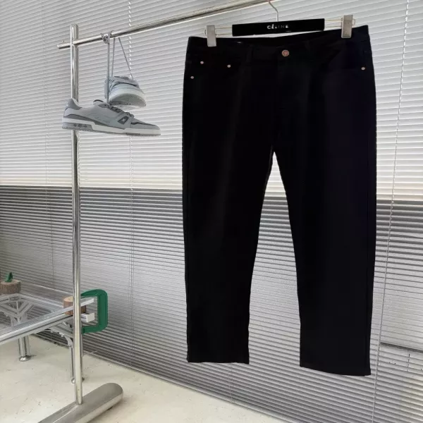 아르마니 클래식 워싱 남성 데님 팬츠