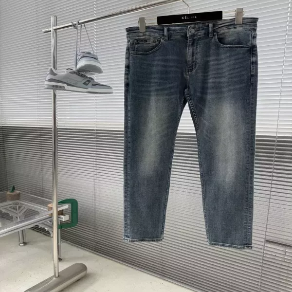 돌체앤가바나 남성 워싱 데님 청바지