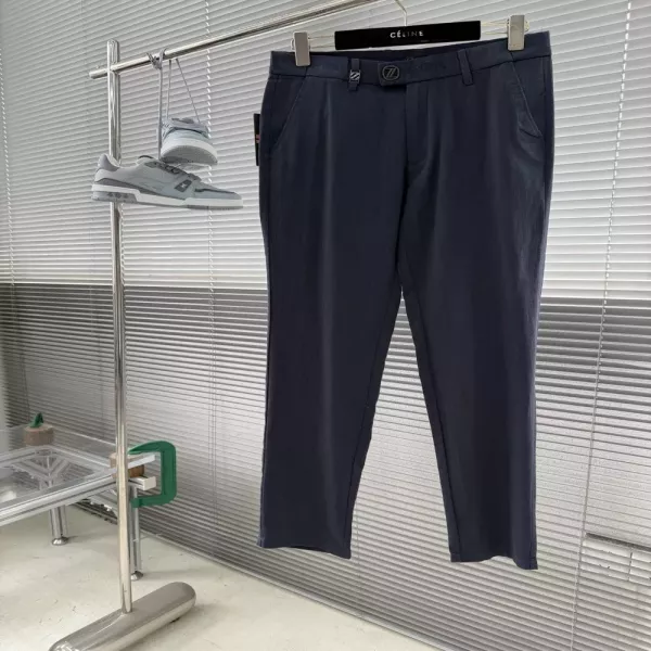 제냐 스트레이트 핏 캐주얼 팬츠