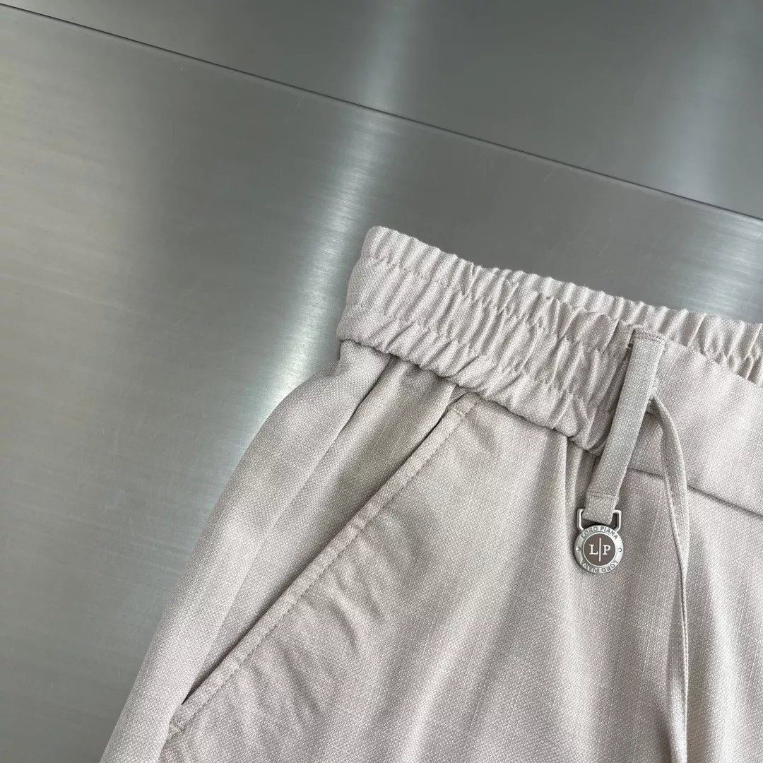 로로피아나 밴딩 스트레이트 캐주얼 팬츠 상세 이미지 5