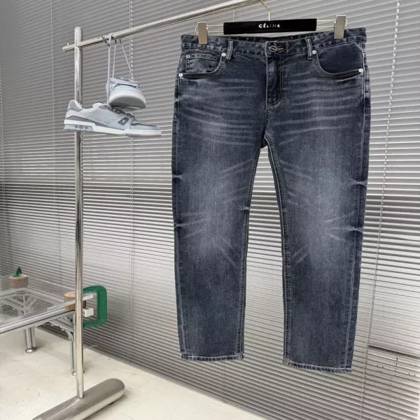 키톤 워싱 스트레이트 데님 팬츠