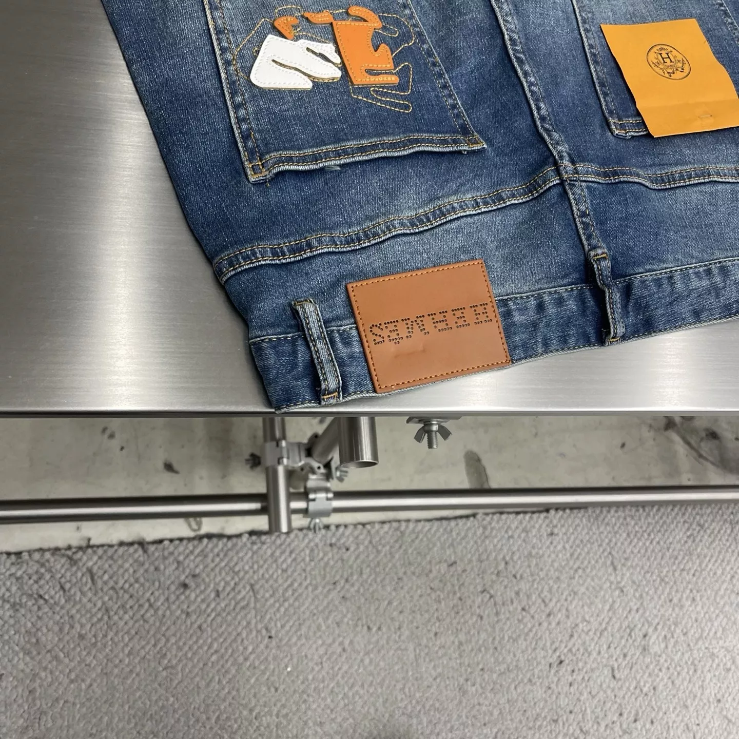 에르메스 빈티지 워싱 데님 팬츠 상세 이미지 8