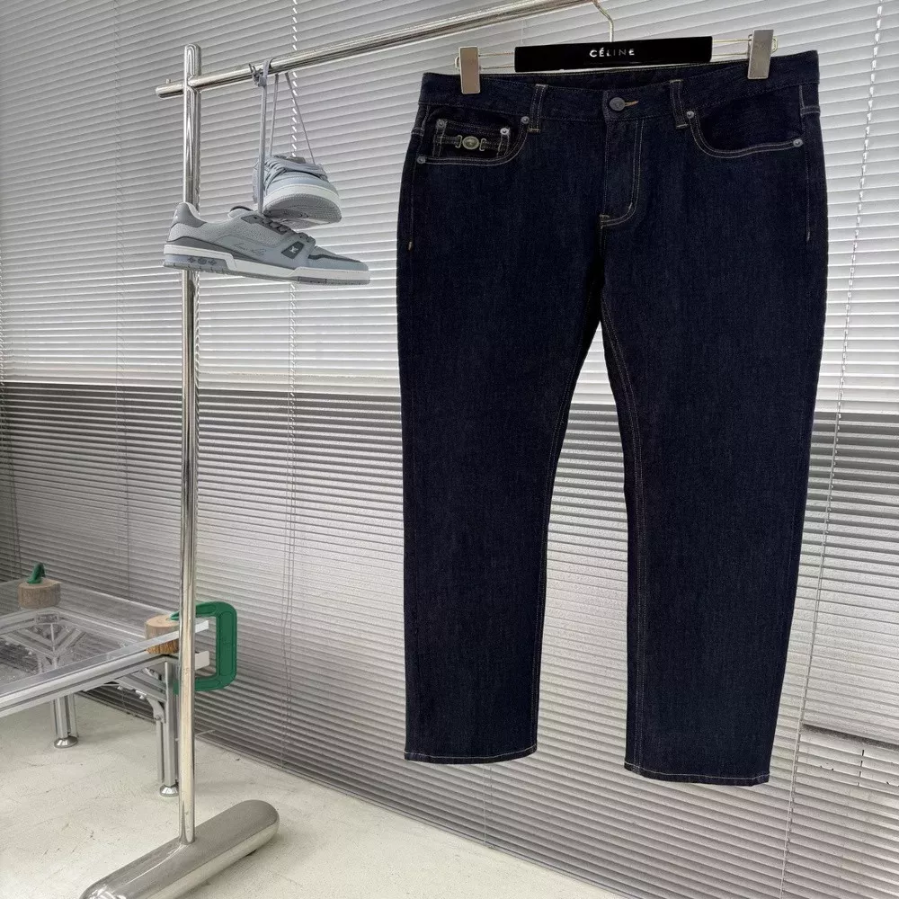베르사체 클래식 스트레이트 데님 팬츠