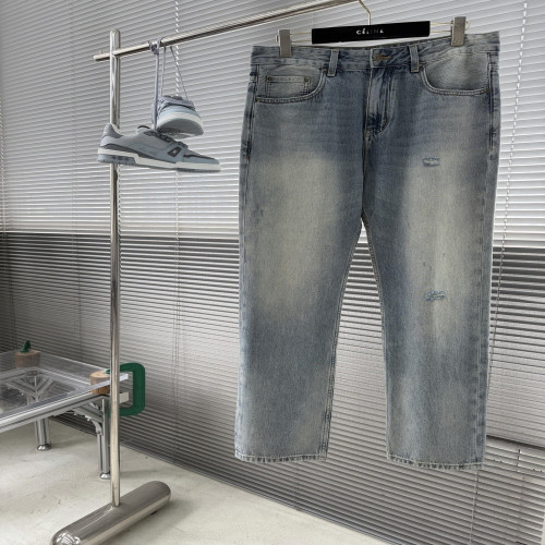 돌체앤가바나 워싱 스트레이트 데님 팬츠