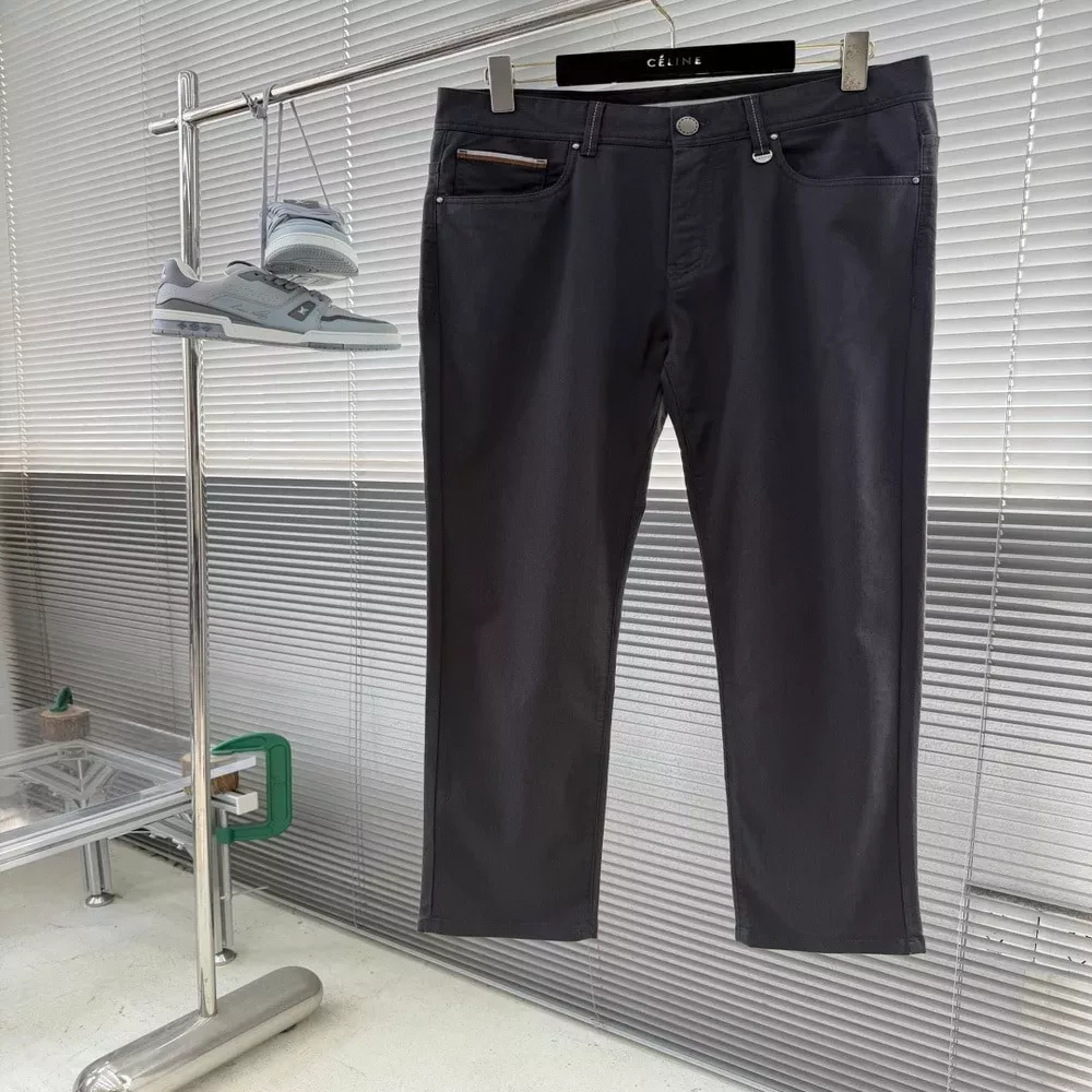 카날리 스트레이트 핏 코튼 캐주얼 팬츠