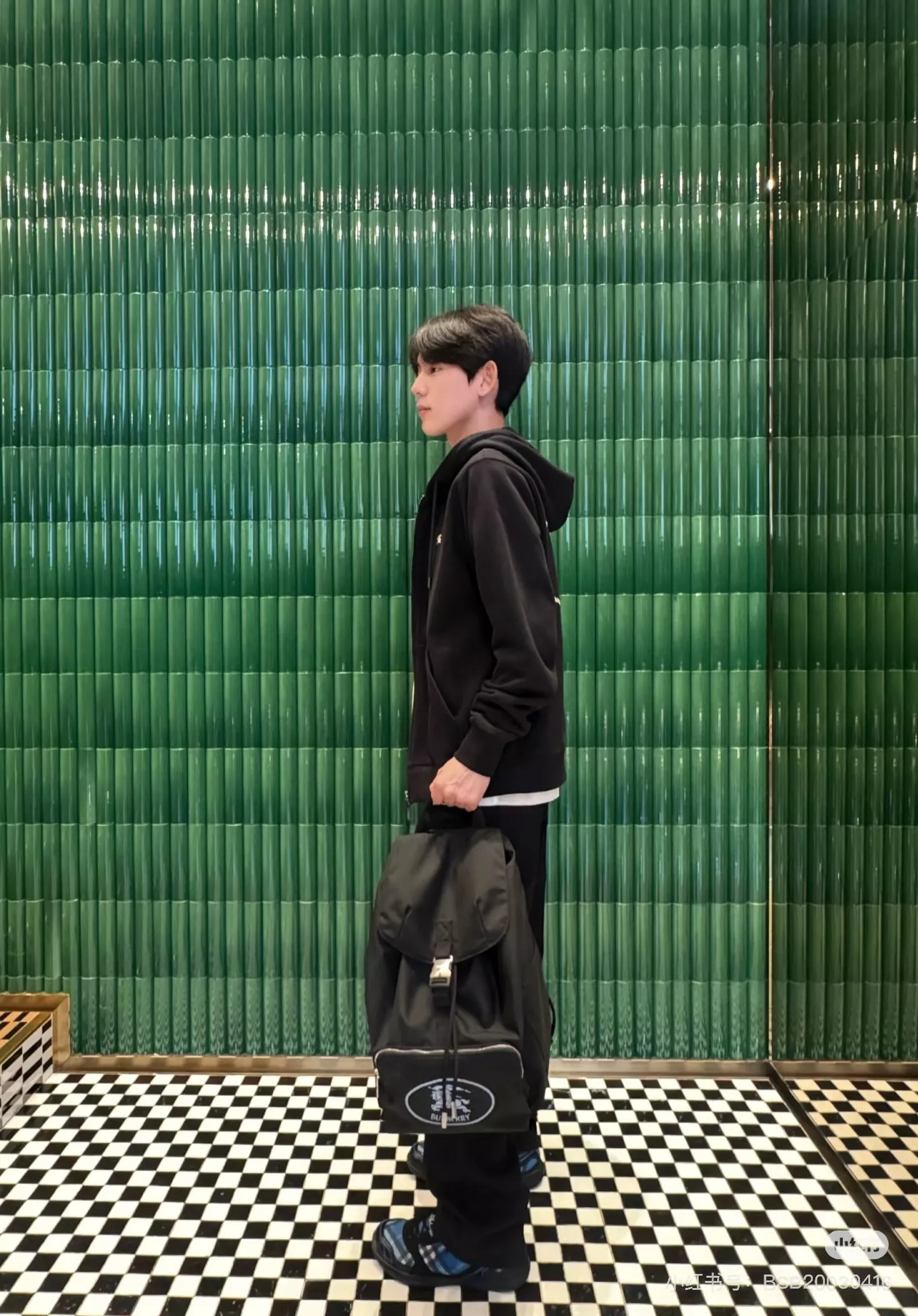 버버리 기사 문양 코튼 후드 집업 상세 이미지 40