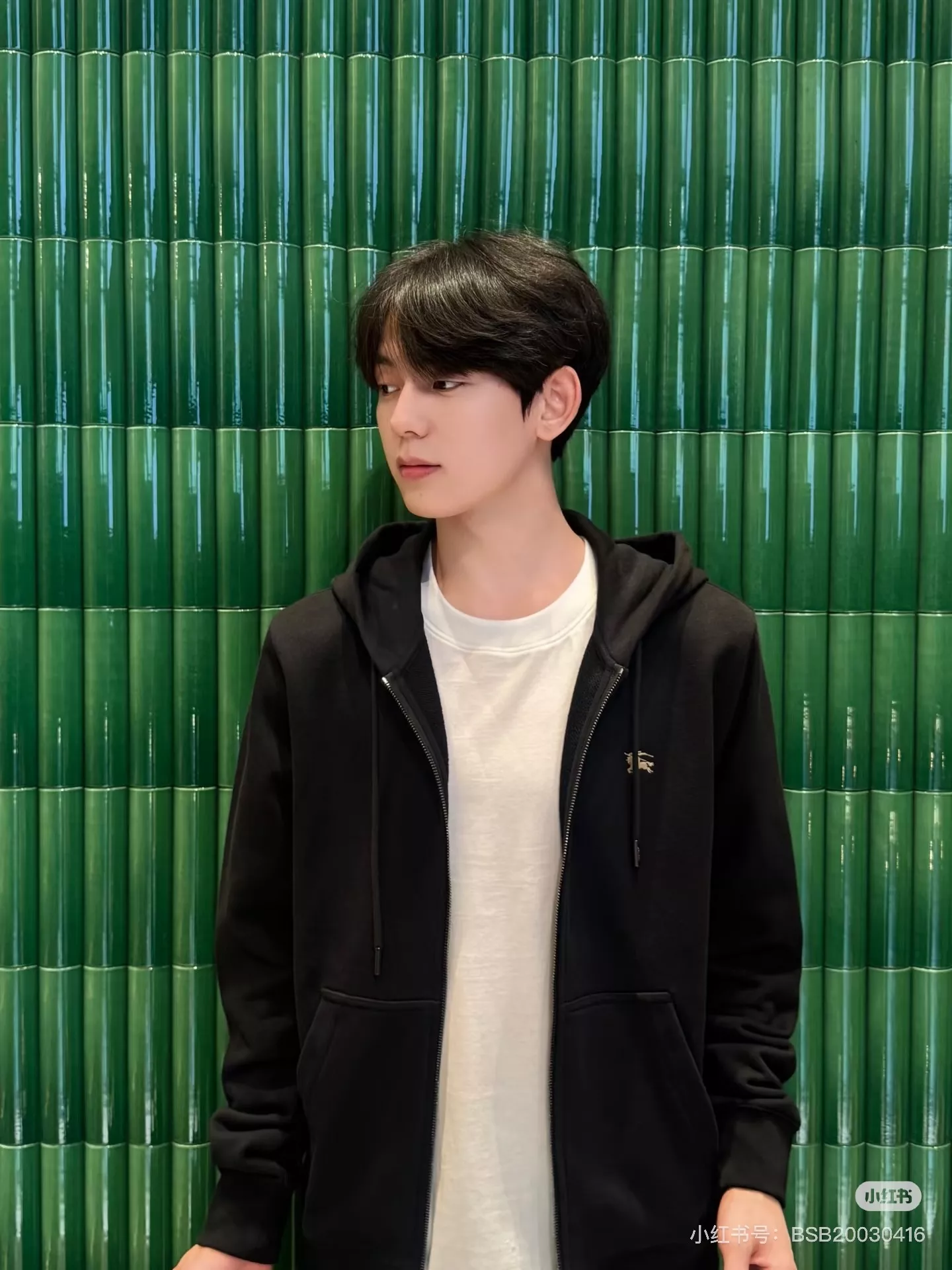 버버리 기사 문양 코튼 후드 집업 상세 이미지 38