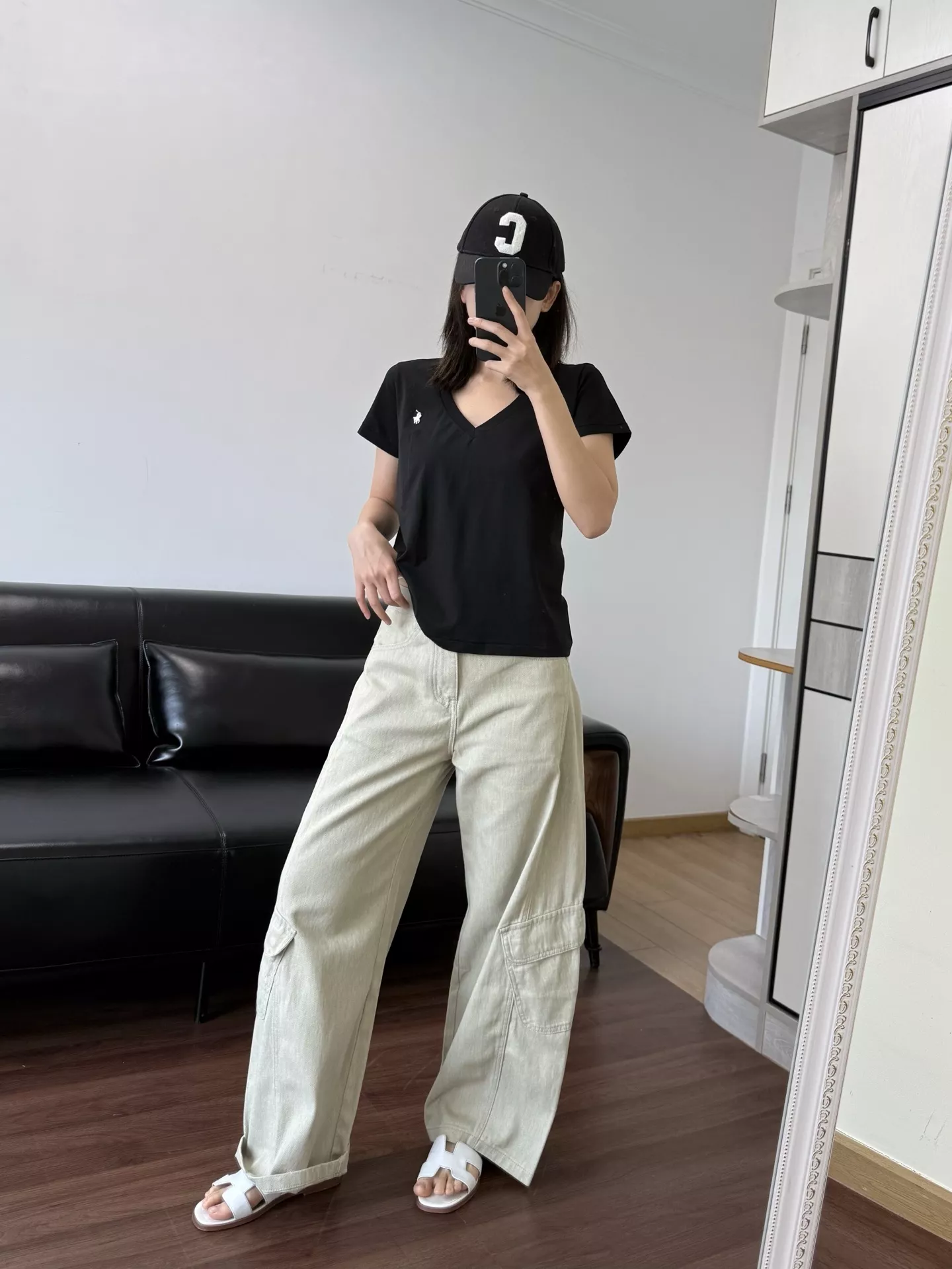 랄프로렌 브이넥 반소매 티셔츠 상세 이미지 59
