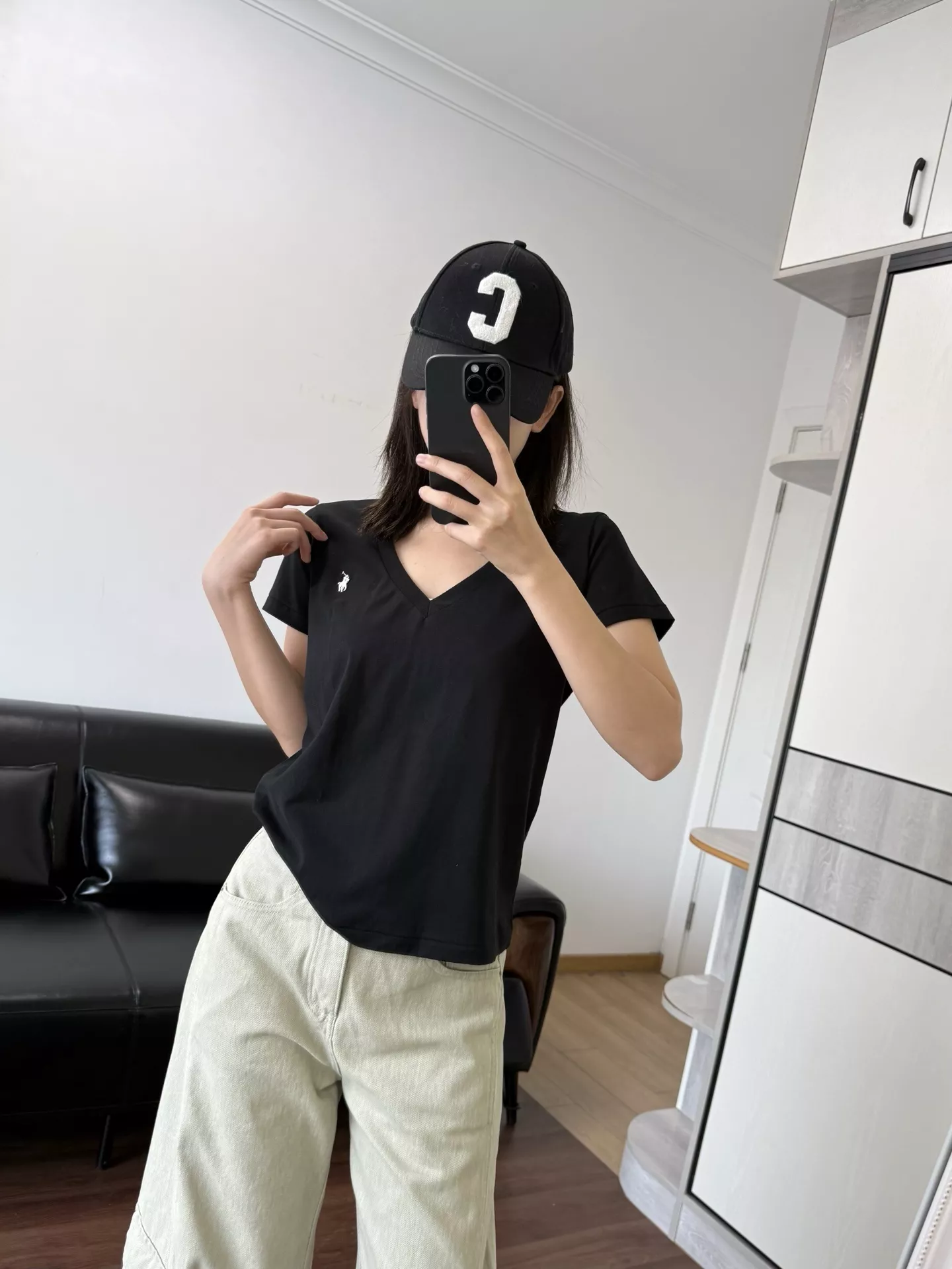 랄프로렌 브이넥 반소매 티셔츠 상세 이미지 60