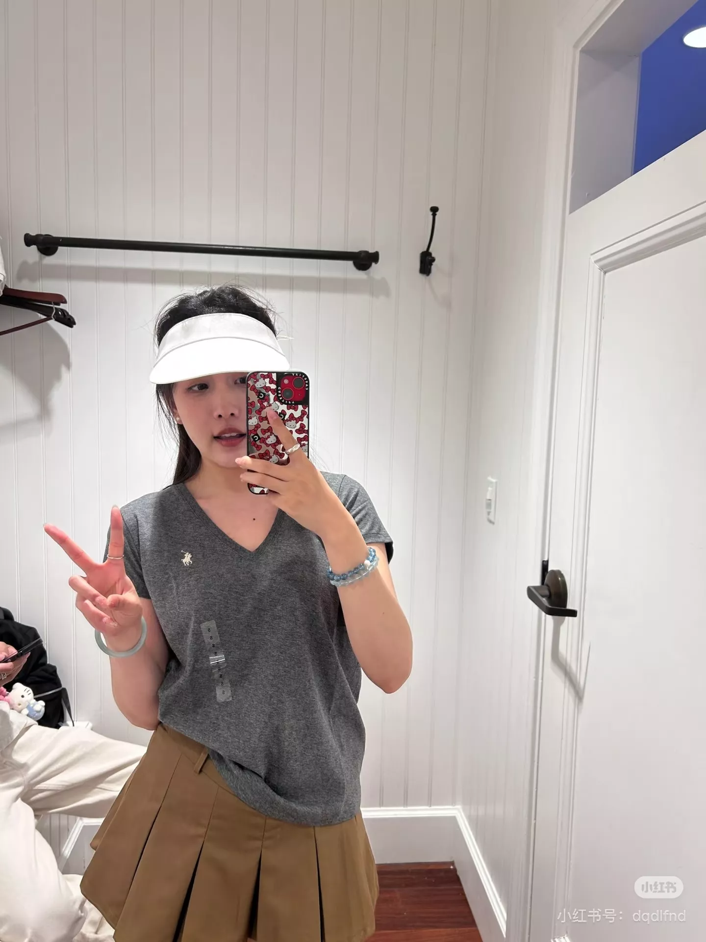 랄프로렌 브이넥 반소매 티셔츠 상세 이미지 82