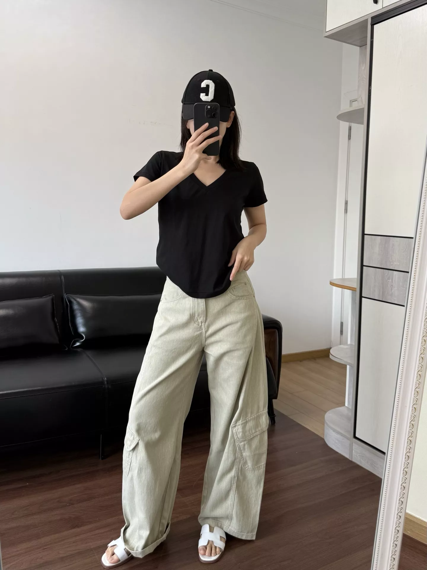 랄프로렌 브이넥 반소매 티셔츠 상세 이미지 56