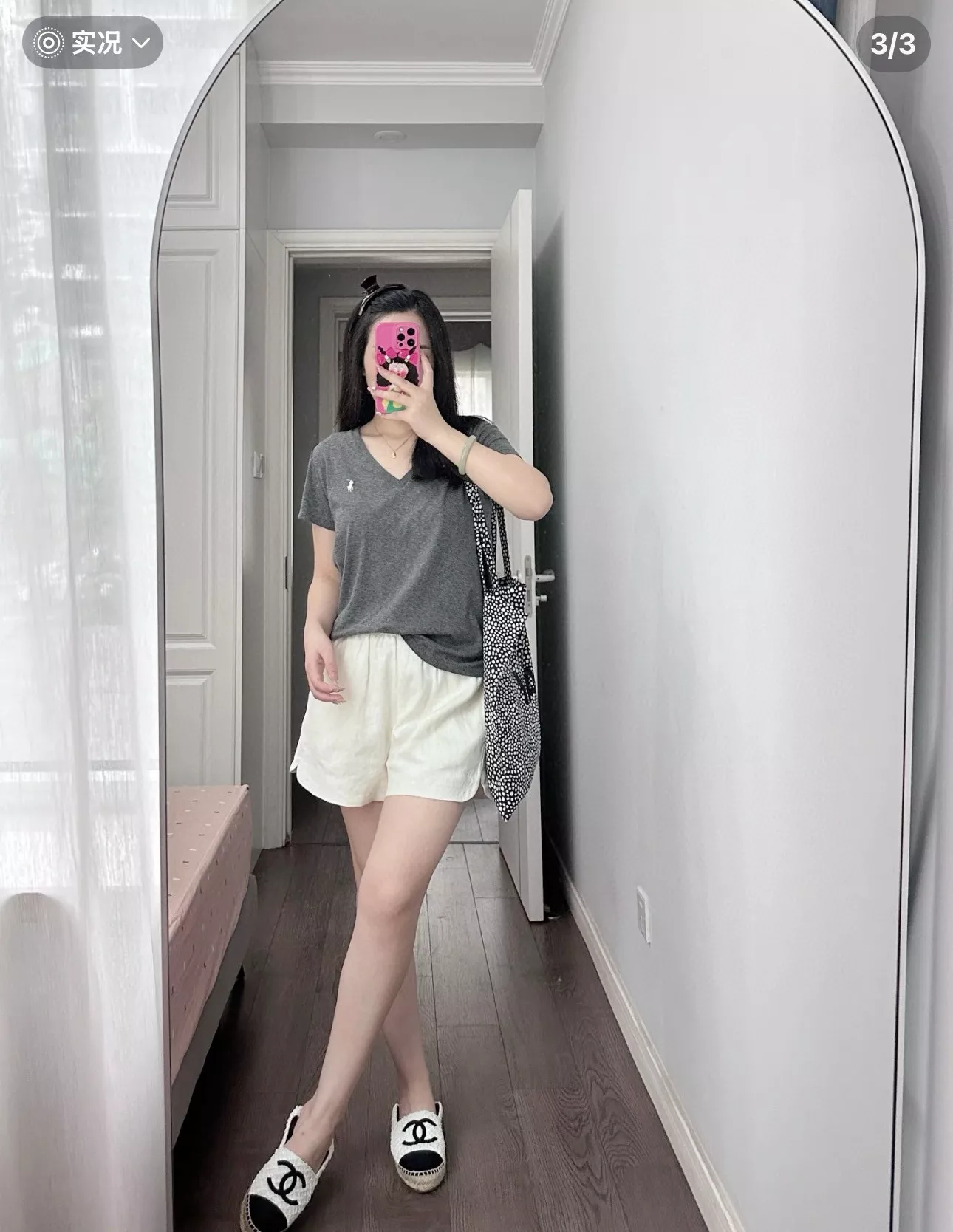 랄프로렌 브이넥 반소매 티셔츠 상세 이미지 74