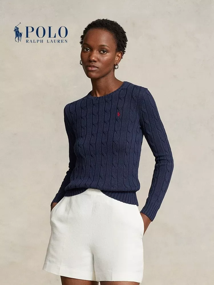 랄프로렌 포니 자수 케이블 긴소매 니트 상세 이미지 86