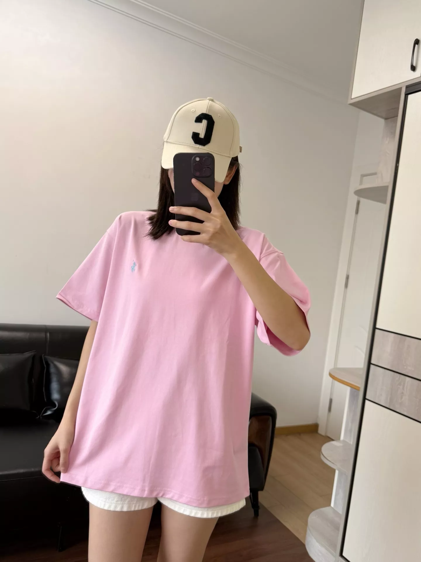 랄프로렌 아메리칸 심플 자수 로고 라운드 반팔 티셔츠 상세 이미지 47