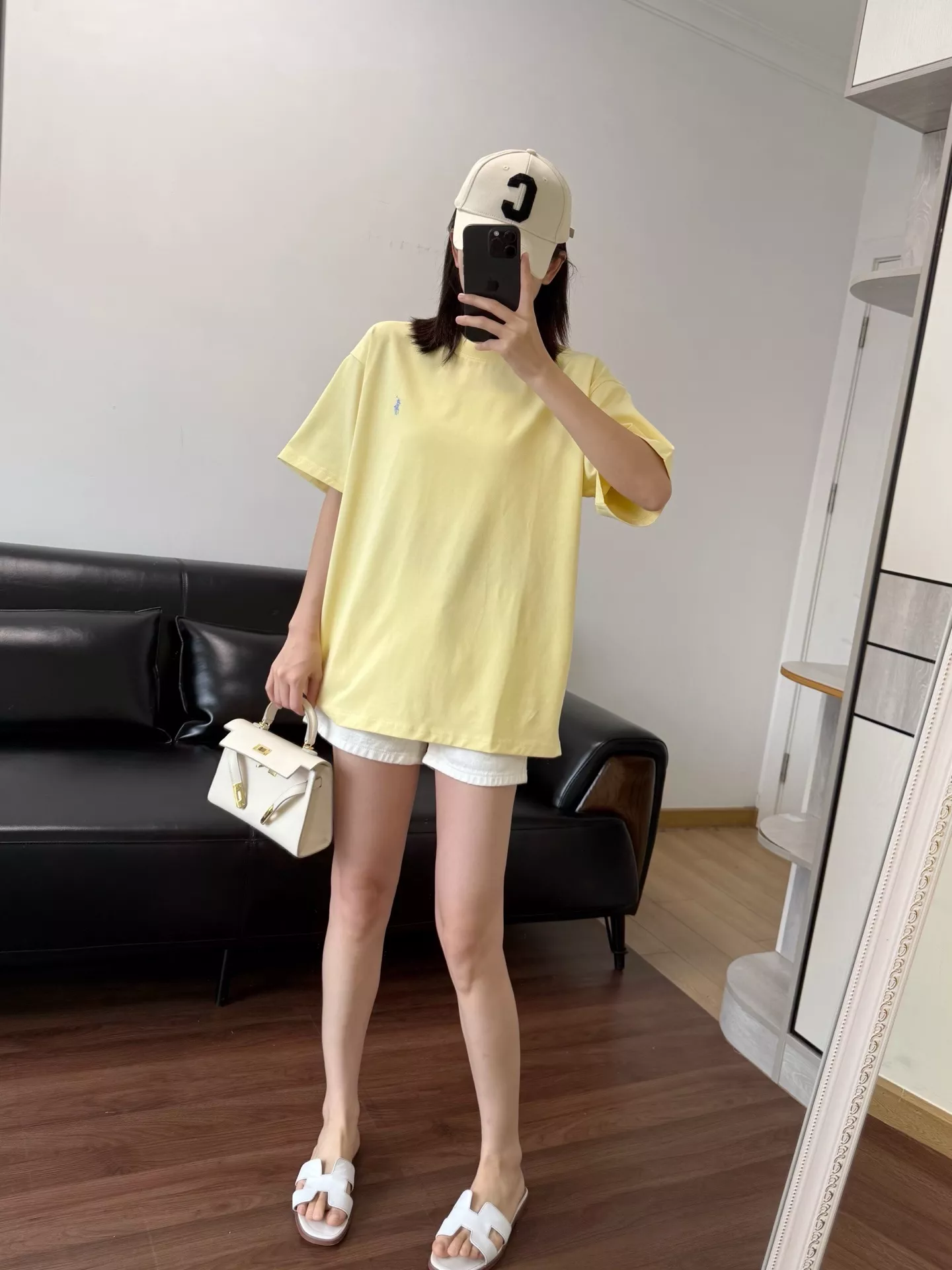 랄프로렌 아메리칸 심플 자수 로고 라운드 반팔 티셔츠 상세 이미지 38