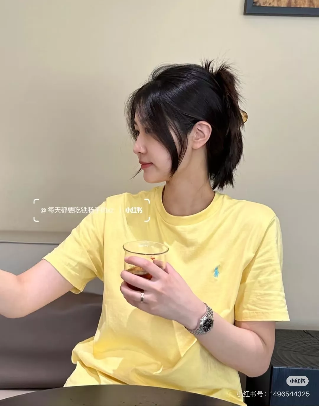 랄프로렌 아메리칸 심플 자수 로고 라운드 반팔 티셔츠 상세 이미지 85