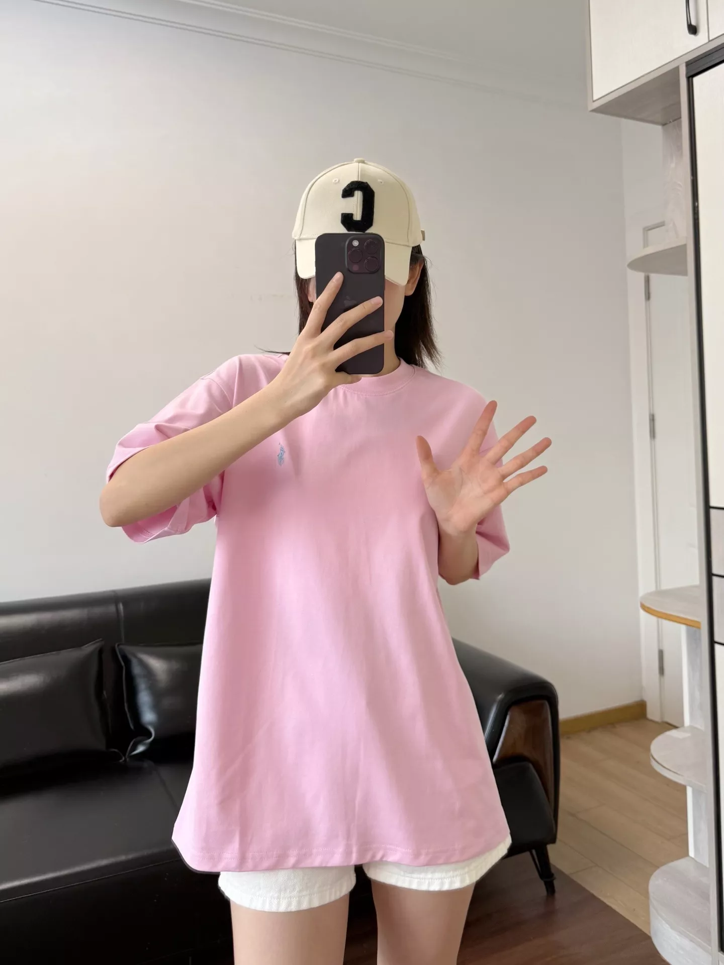 랄프로렌 아메리칸 심플 자수 로고 라운드 반팔 티셔츠 상세 이미지 50