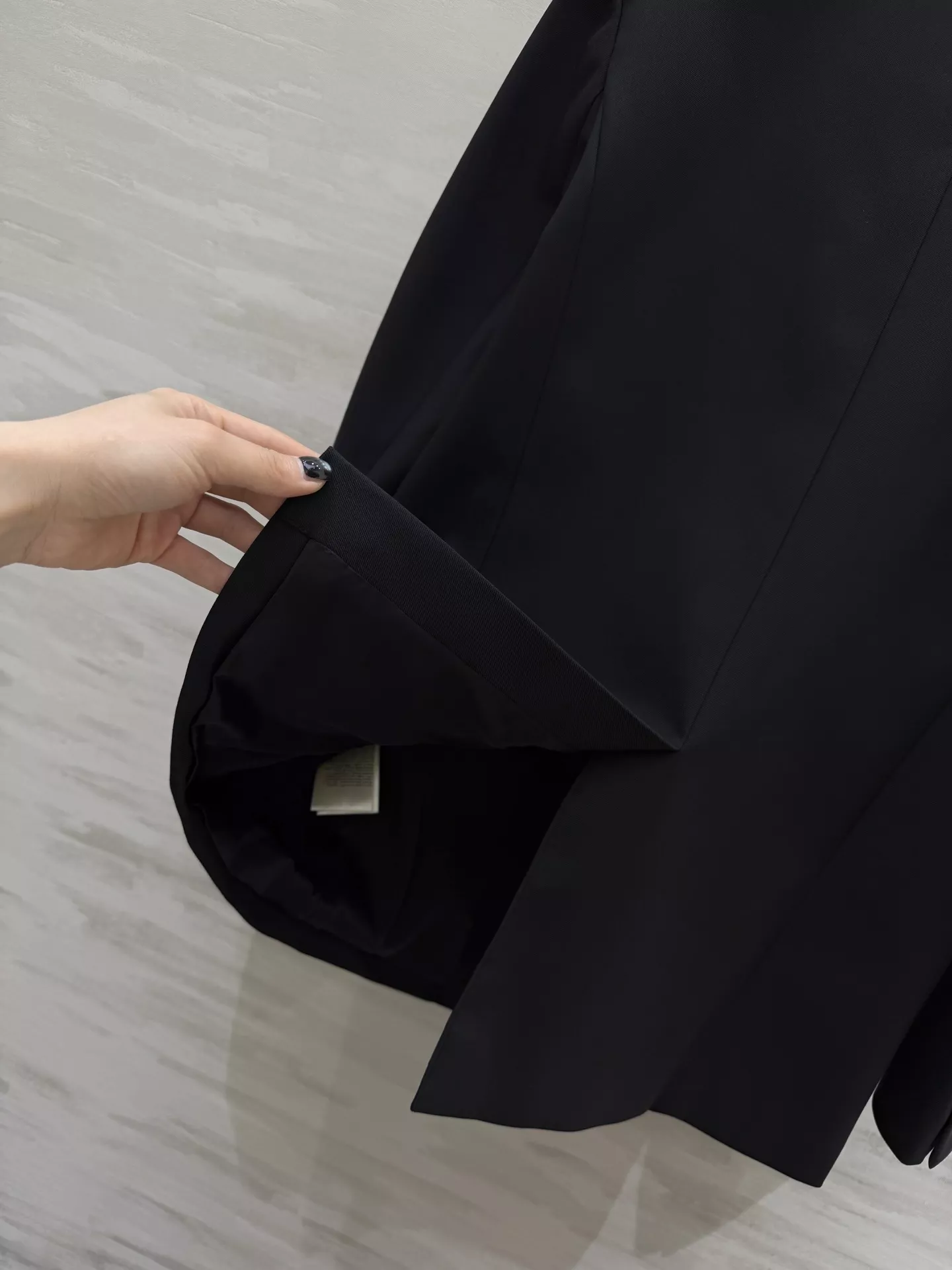 펜디 골드 방패 배지 더블 버튼 재킷 상세 이미지 9