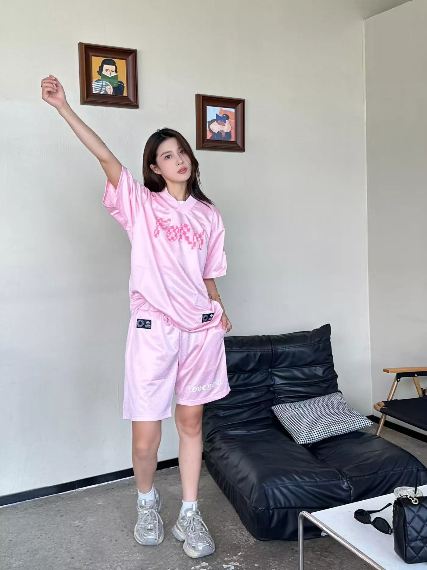 크롬하츠 메쉬 하키 스타일 반소매 티셔츠 상세 이미지 16