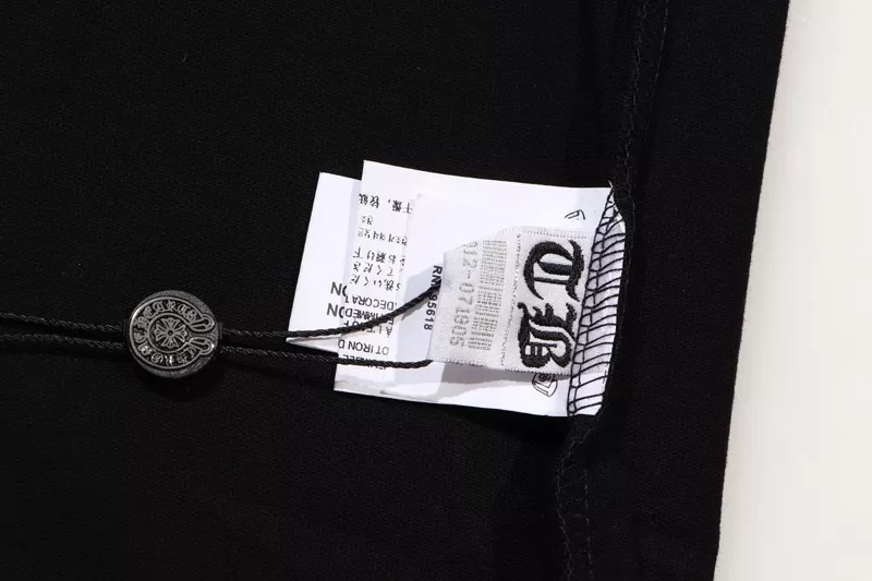크롬하츠 십자 패치 자수 반팔 티셔츠 상세 이미지 6