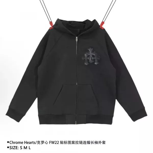 크롬하츠 패치 포인트 후드 집업