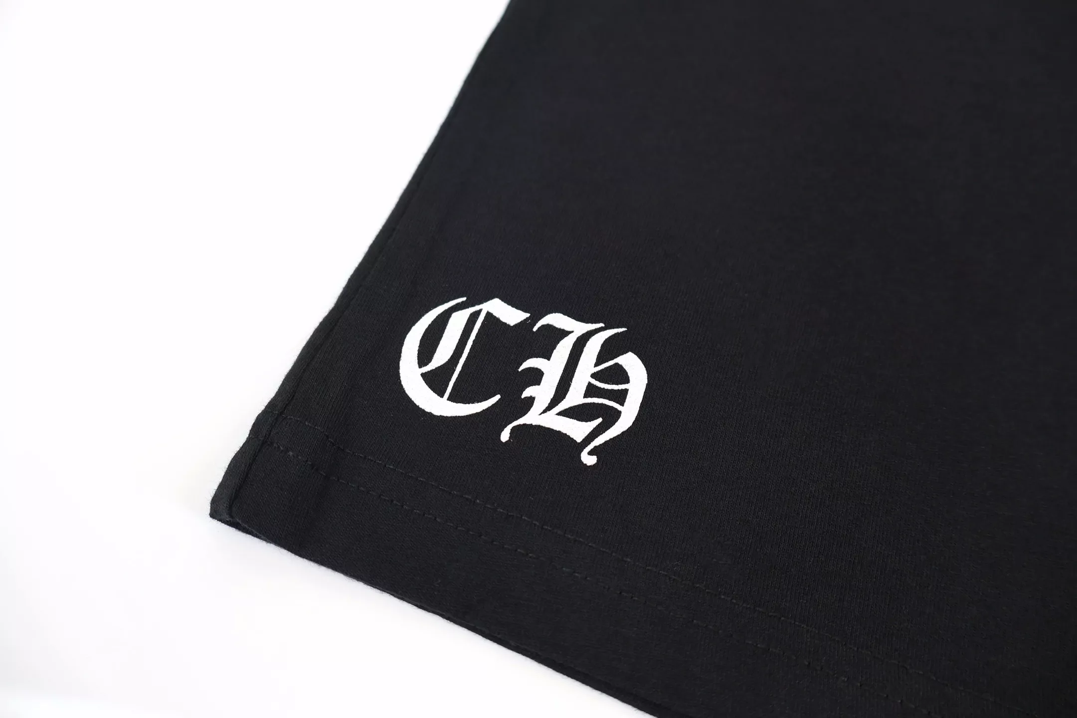 크롬하츠 백 빅크로스 프린트 반소매 티셔츠 상세 이미지 13