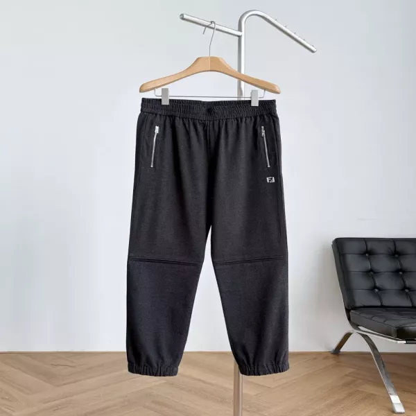 펜디 울 혼방 조거 팬츠