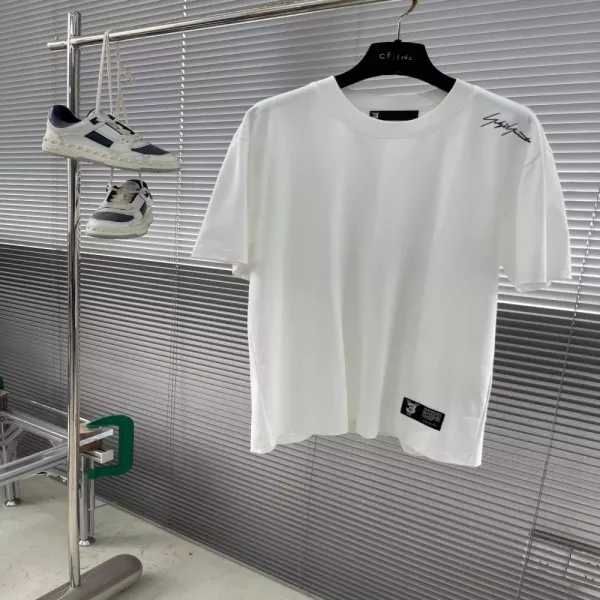 와이쓰리 로고 포인트 루즈핏 반팔 티셔츠