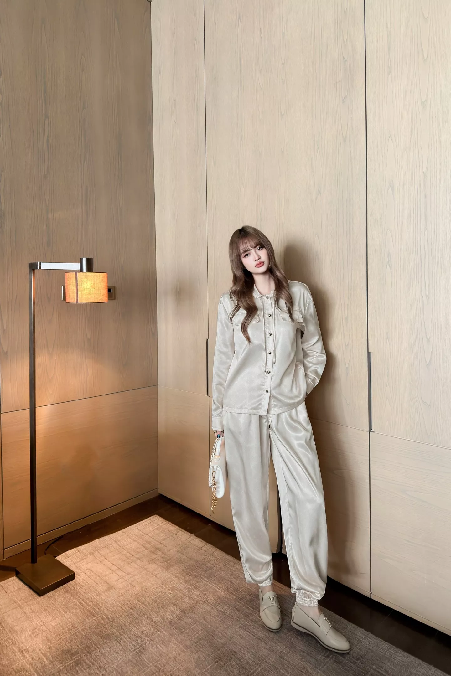 루이비통 모노그램 후드 셔츠 팬츠 세트 상세 이미지 39