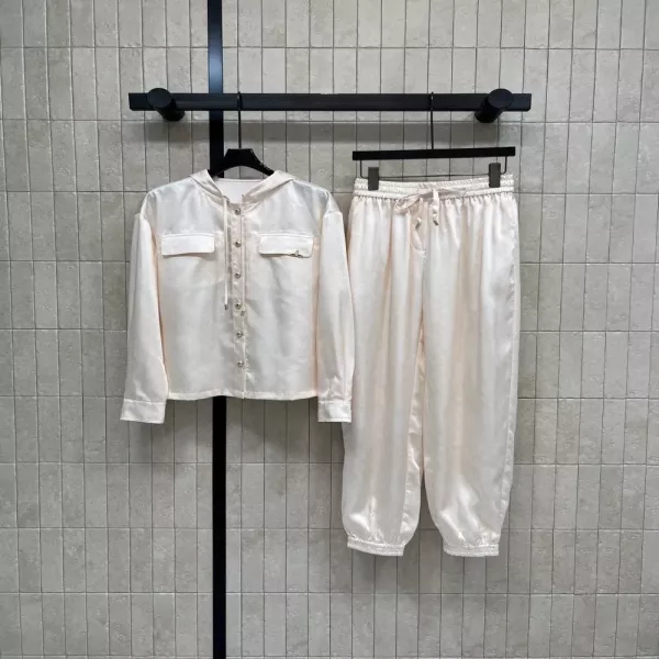 루이비통 모노그램 후드 셔츠 팬츠 세트