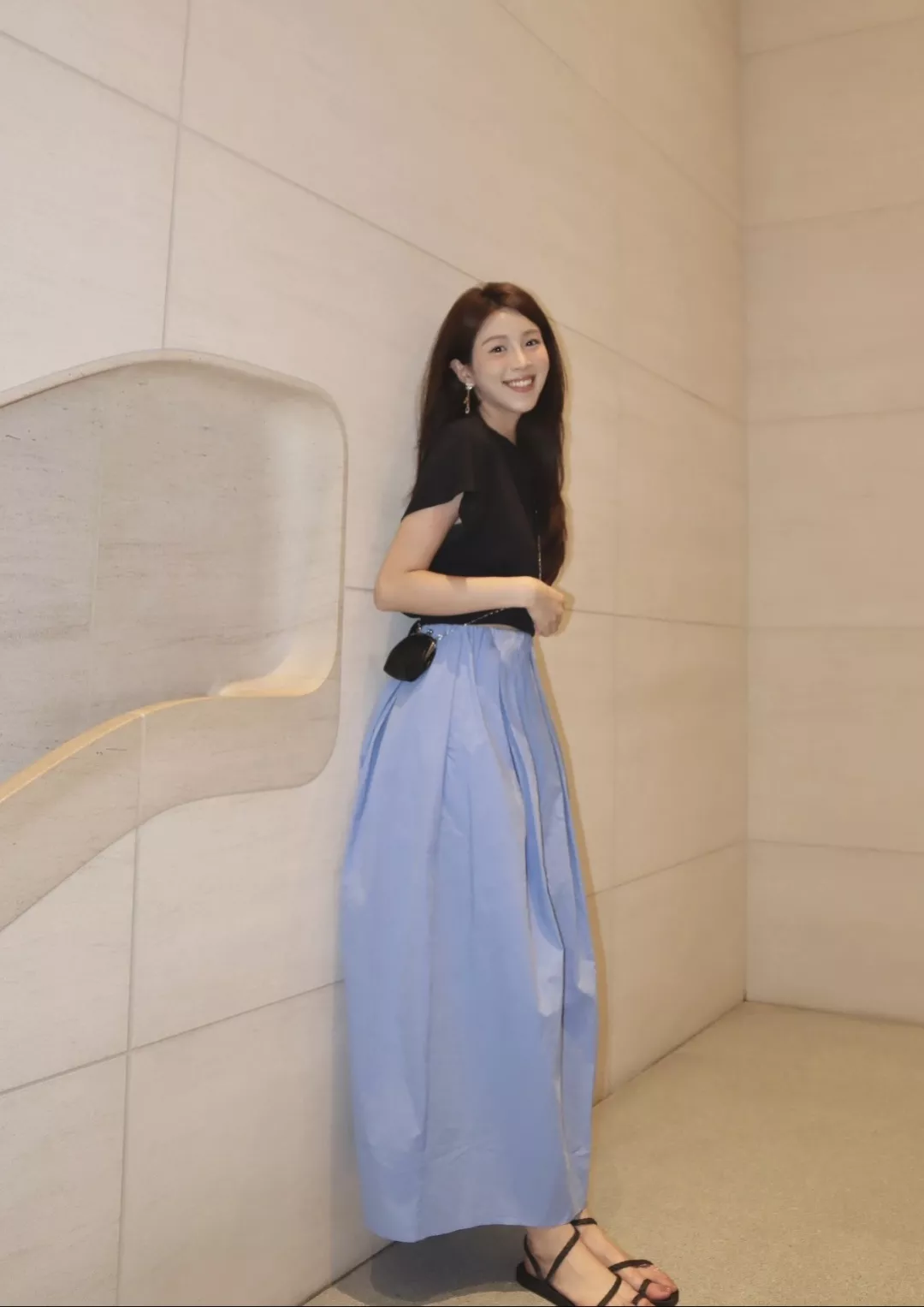 브루넬로쿠치넬리 코튼 플레어 롱 스커트 상세 이미지 12