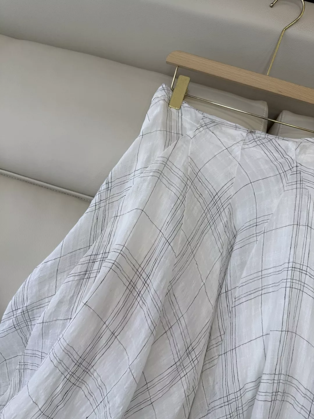 브루넬로쿠치넬리 린넨 플레어 롱 스커트 상세 이미지 6