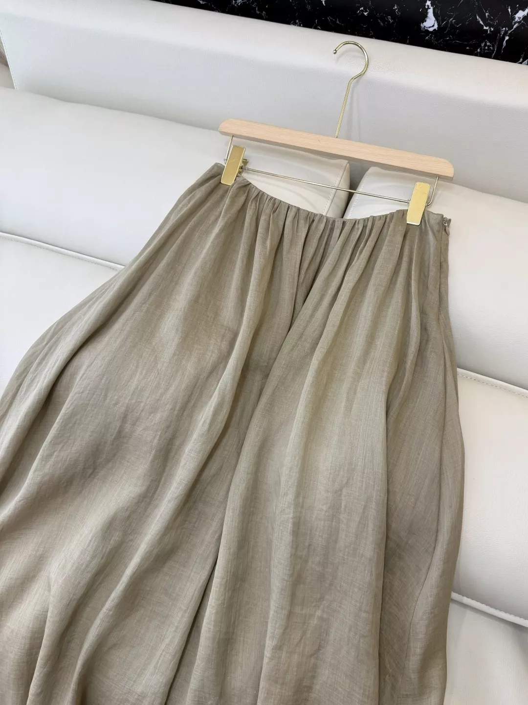 브루넬로쿠치넬리 체인 포인트 롱 스커트 상세 이미지 4