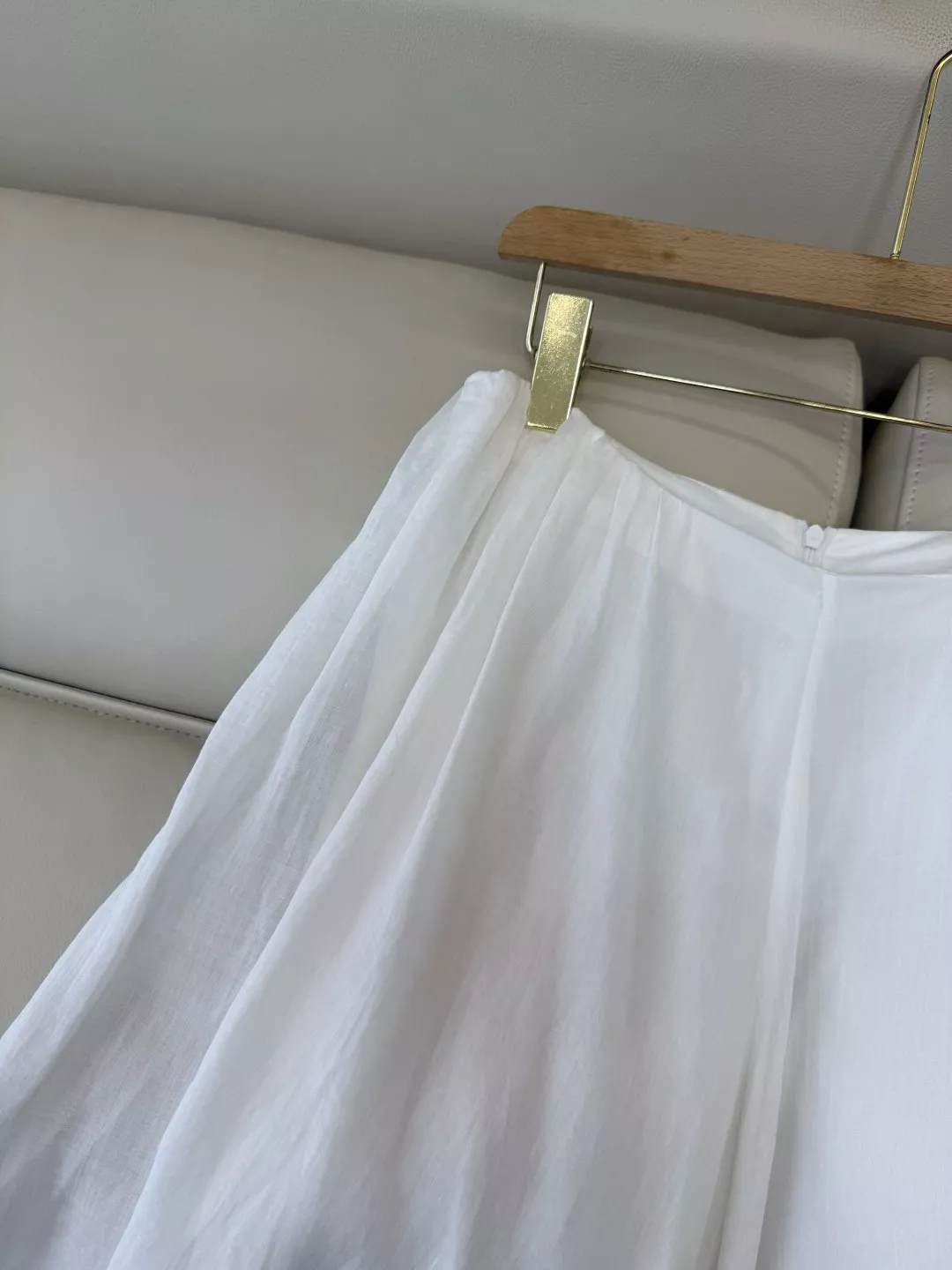 브루넬로쿠치넬리 체인 포인트 슬림핏 롱 스커트 상세 이미지 5