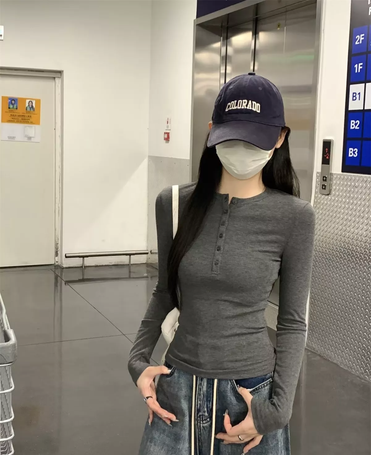 룰루레몬 헨리넥 리브드 슬림핏 티셔츠 상세 이미지 48