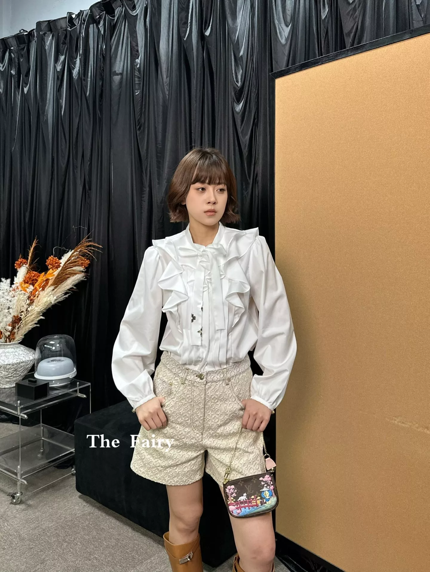 루이비통 3D 모노그램 데님 반바지 상세 이미지 10
