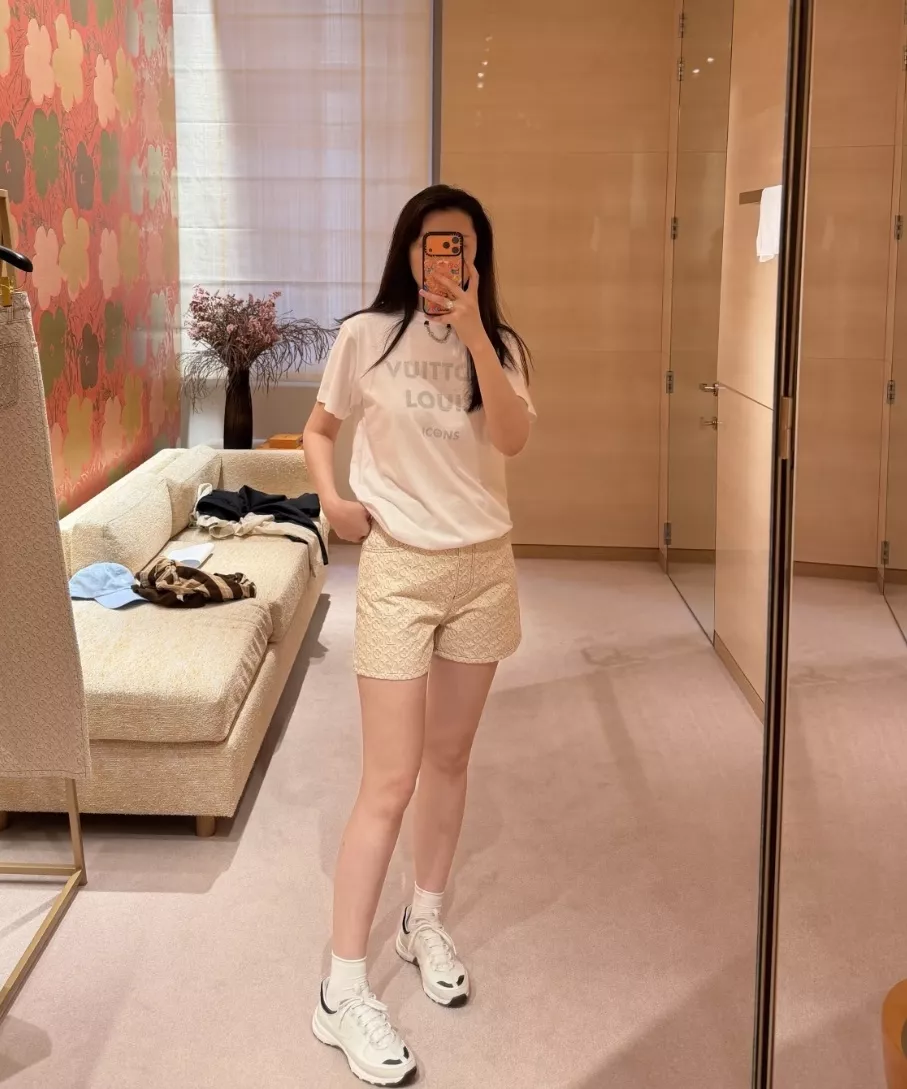 루이비통 3D 모노그램 데님 반바지 상세 이미지 22