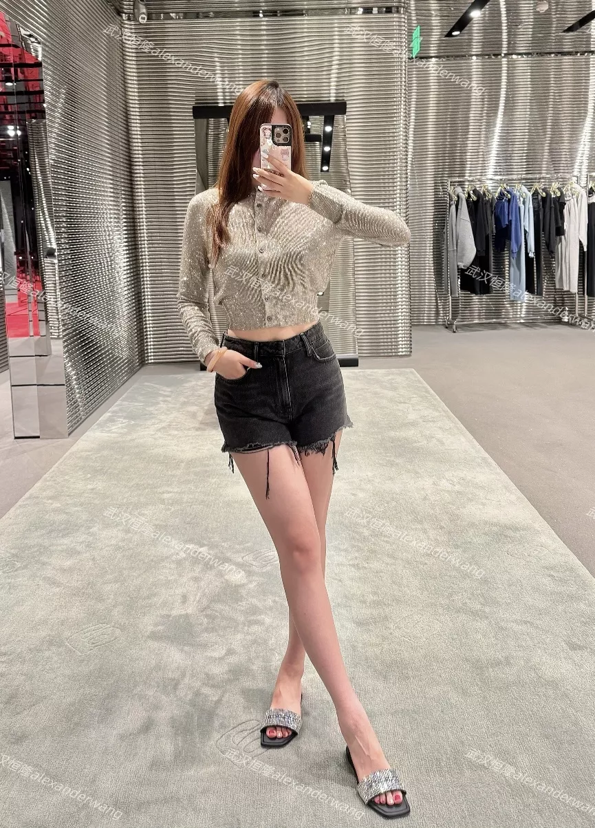 알렉산더왕 크리스탈 장식 니트 가디건 상세 이미지 27