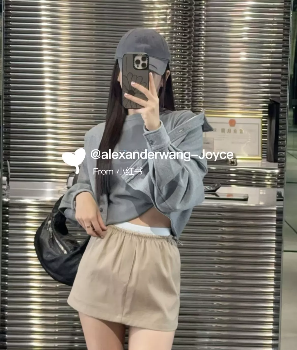 알렉산더왕 로고 밴딩 미니 스커트 상세 이미지 47